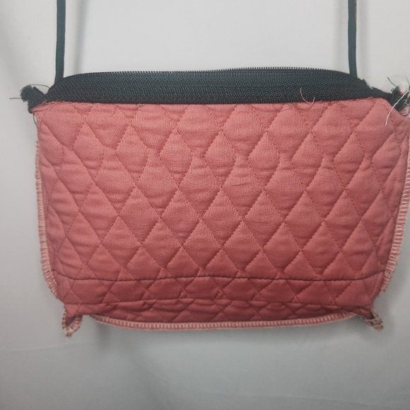 Vintage Vera Bradley Green Floral Paisley Quilted Purse. Whimsical. Cottagecore. - Picture 13 of 16